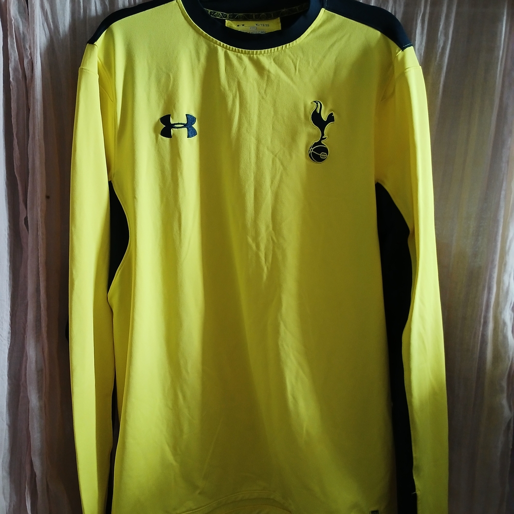Under Armour Yellow and Black Men's Jersey
